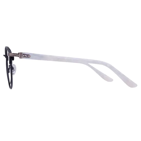 Round Black Eyeglasses