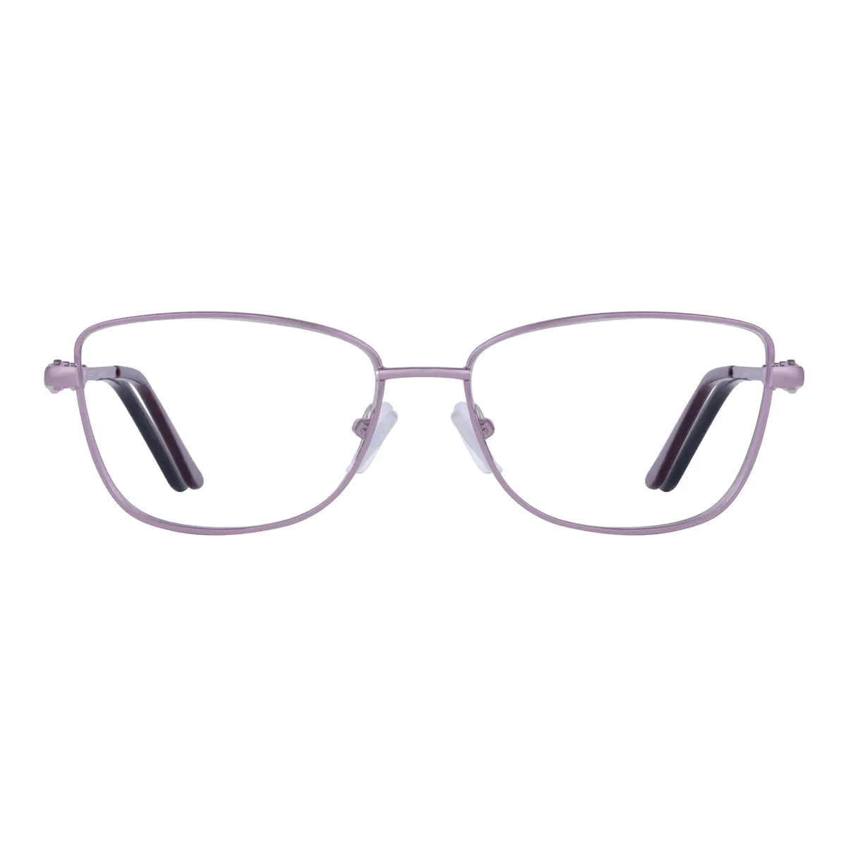 Square Pink Eyeglasses