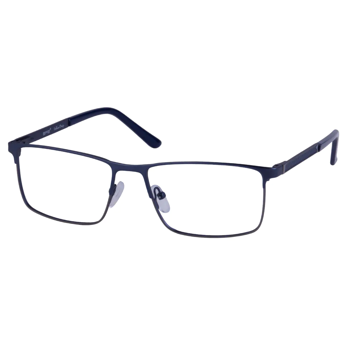 Rectangle Blue Eyeglasses