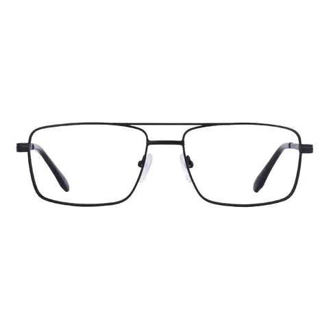 Rectangle Black Eyeglasses