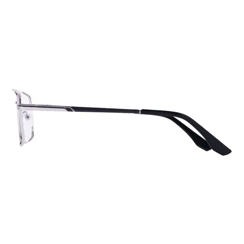 Rectangle Silver Eyeglasses