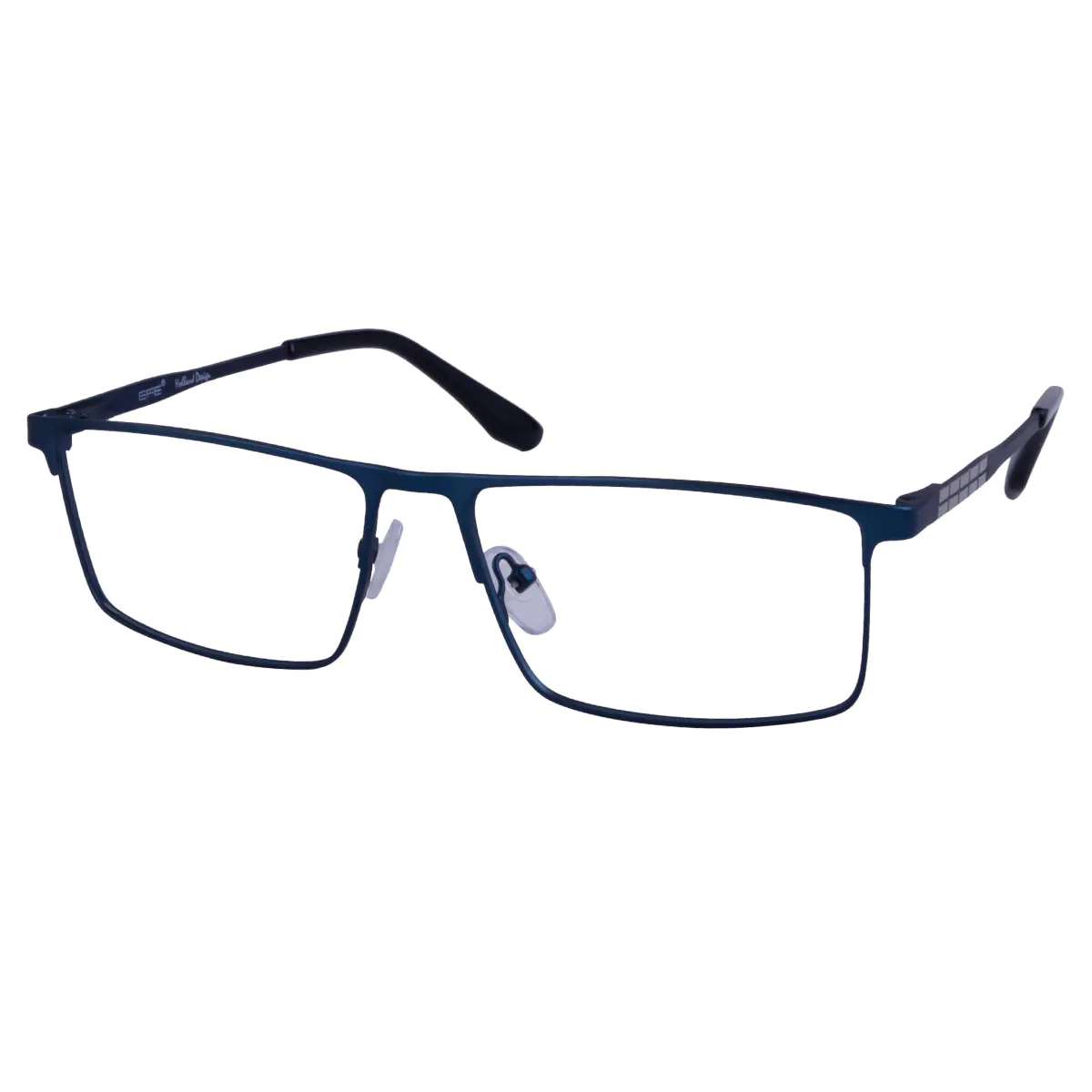 Rectangle Blue Eyeglasses
