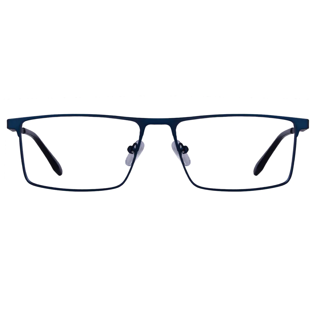 Rectangle Blue Eyeglasses