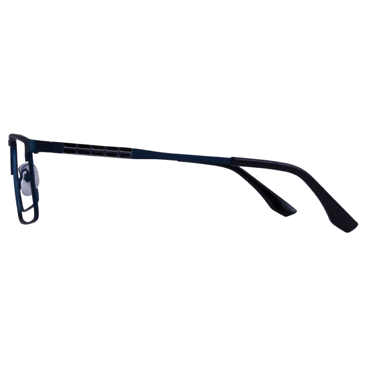 Rectangle Blue Eyeglasses
