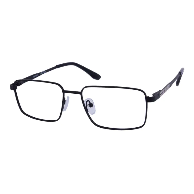 Rectangle Black Eyeglasses