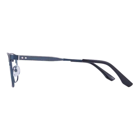 Rectangle Navy Blue Eyeglasses