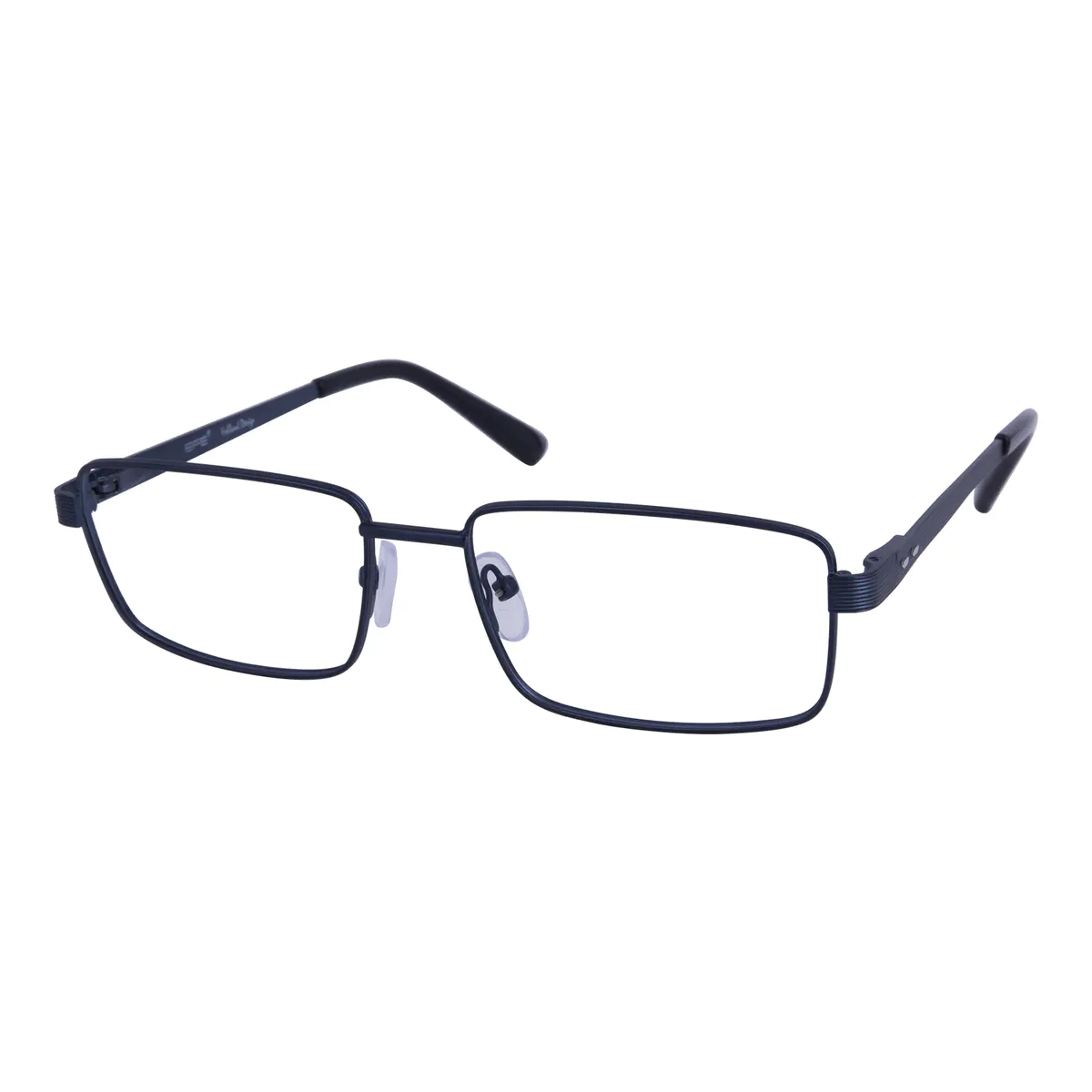 Rectangle Blue Eyeglasses