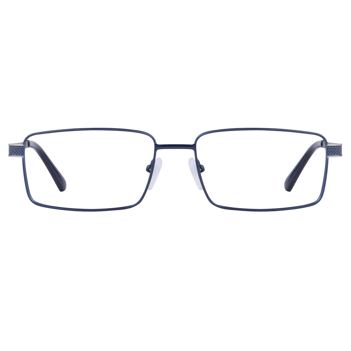 Rectangle Blue Eyeglasses
