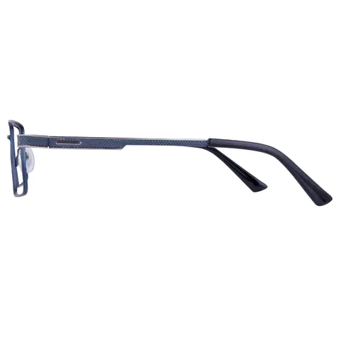 Rectangle Blue Eyeglasses
