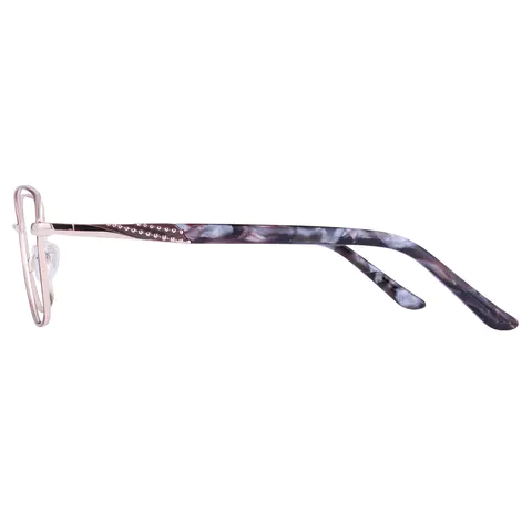 Square Gold Eyeglasses
