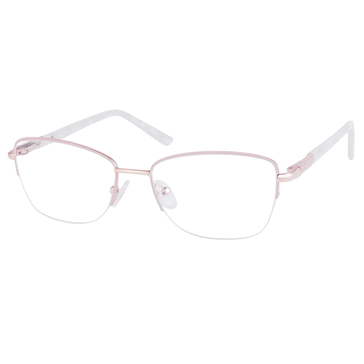 Square Rose Gold Eyeglasses