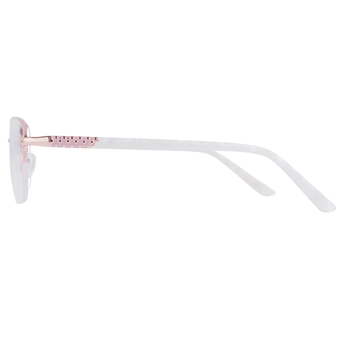 Square Rose Gold Eyeglasses