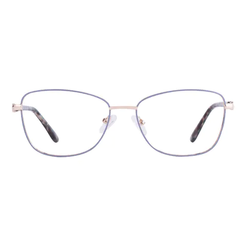 Square Gold Eyeglasses