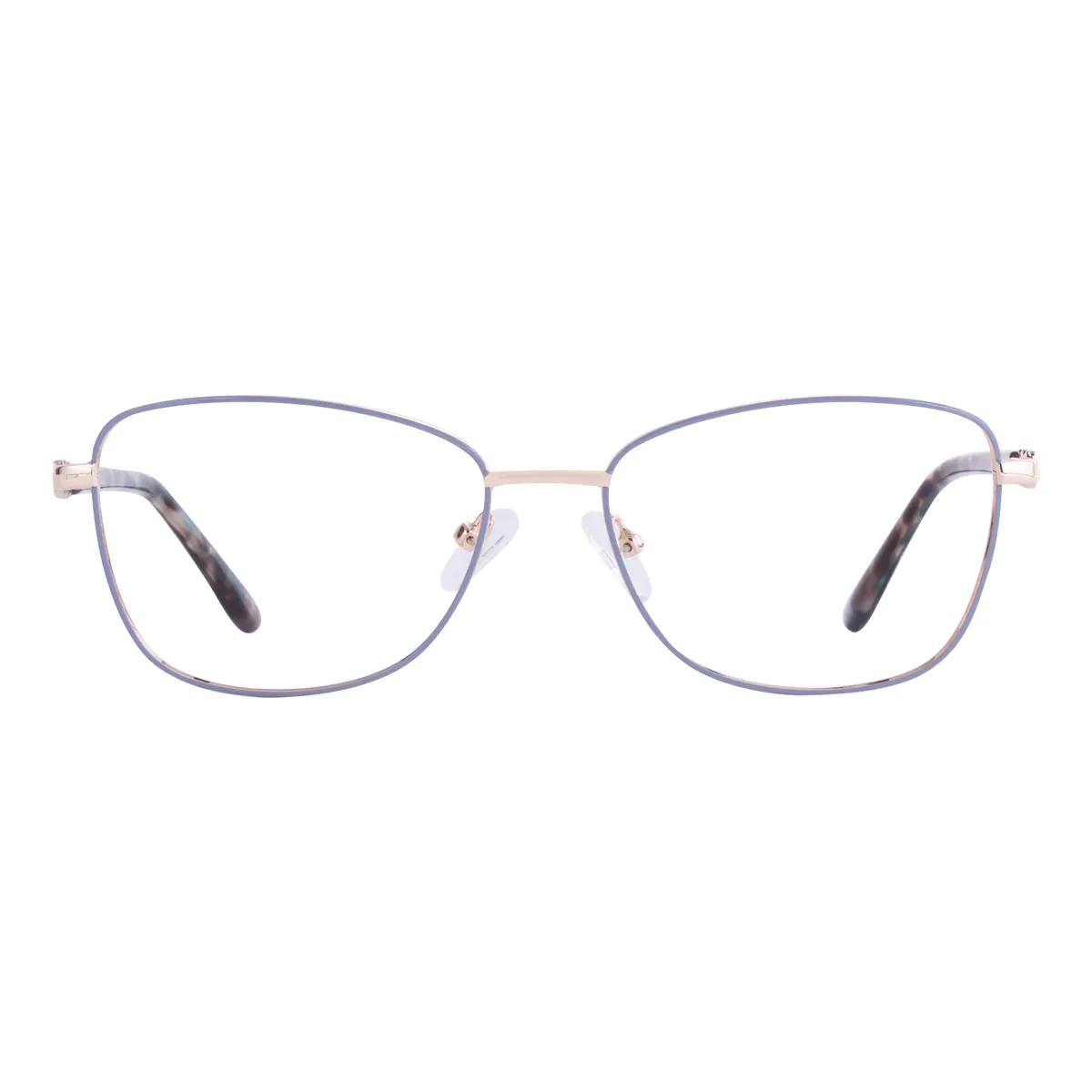 Square Gold Eyeglasses