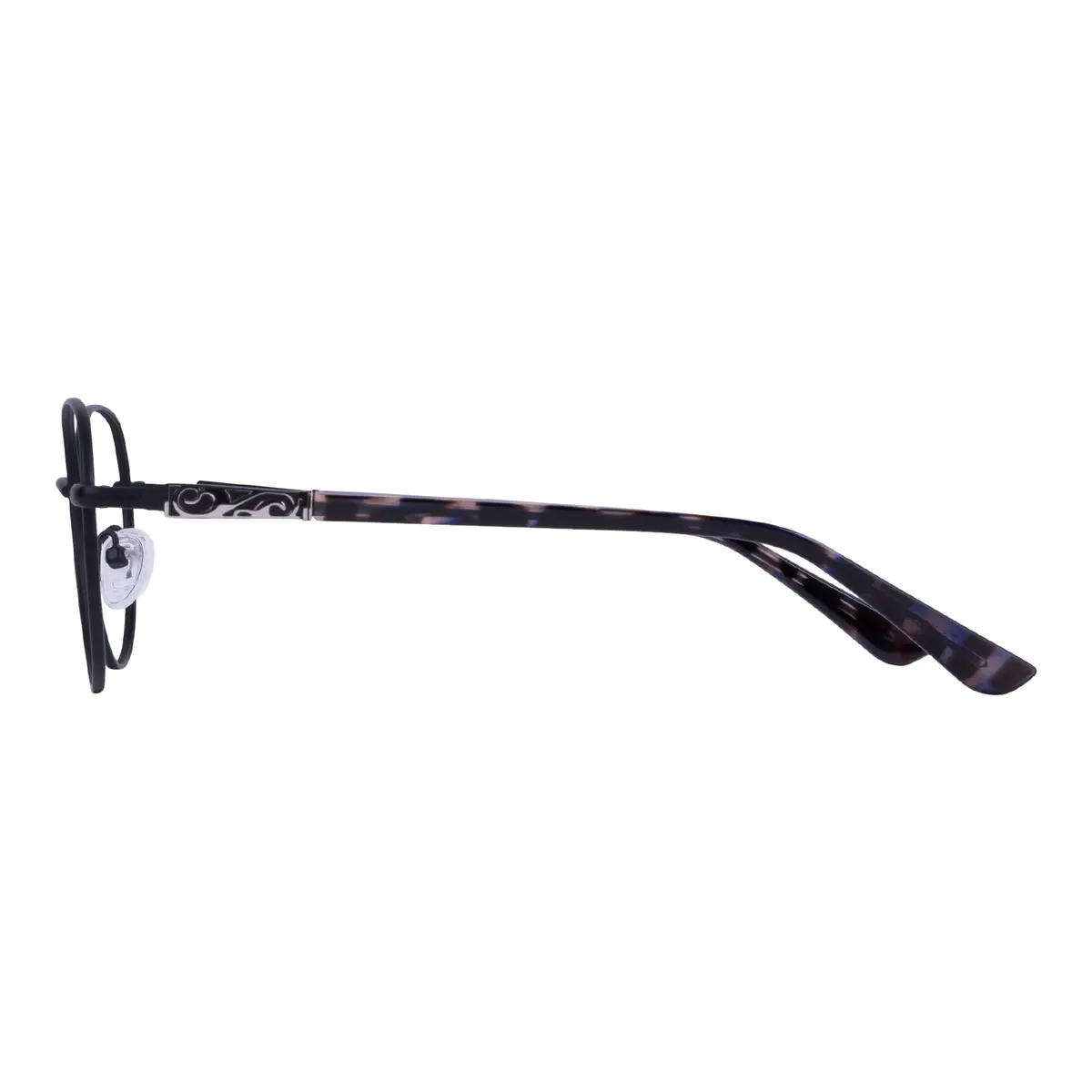 Round Black Eyeglasses