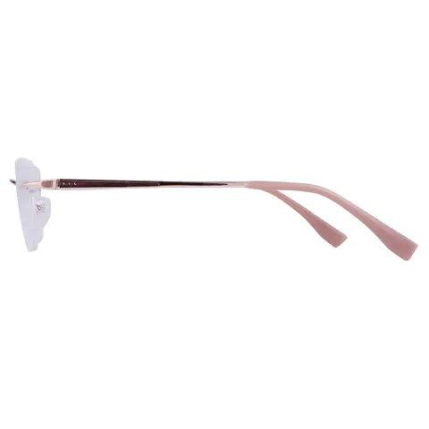 Square Gold Eyeglasses