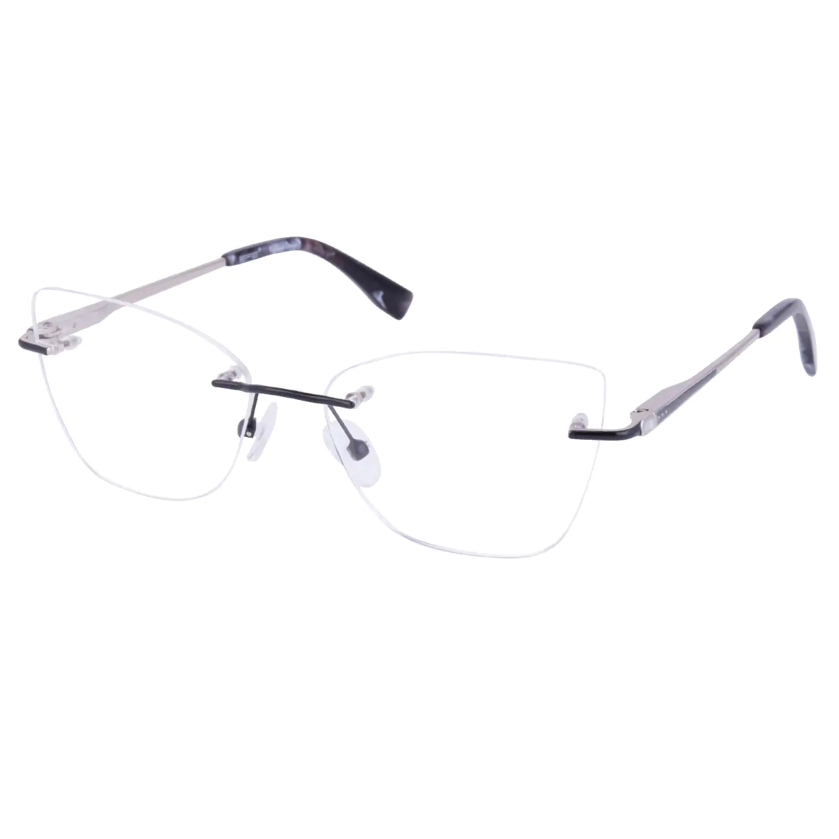 Square Black Eyeglasses