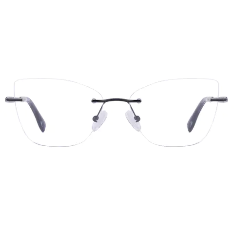 Square Black Eyeglasses