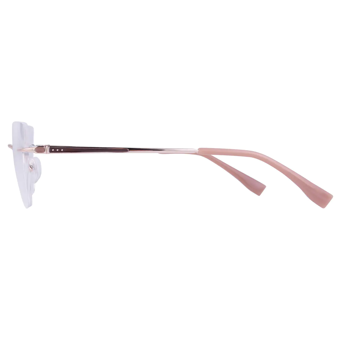 Square Gold Eyeglasses
