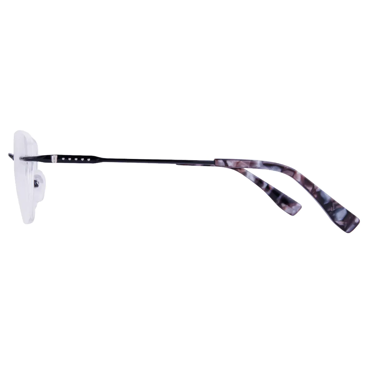 Square Black Eyeglasses