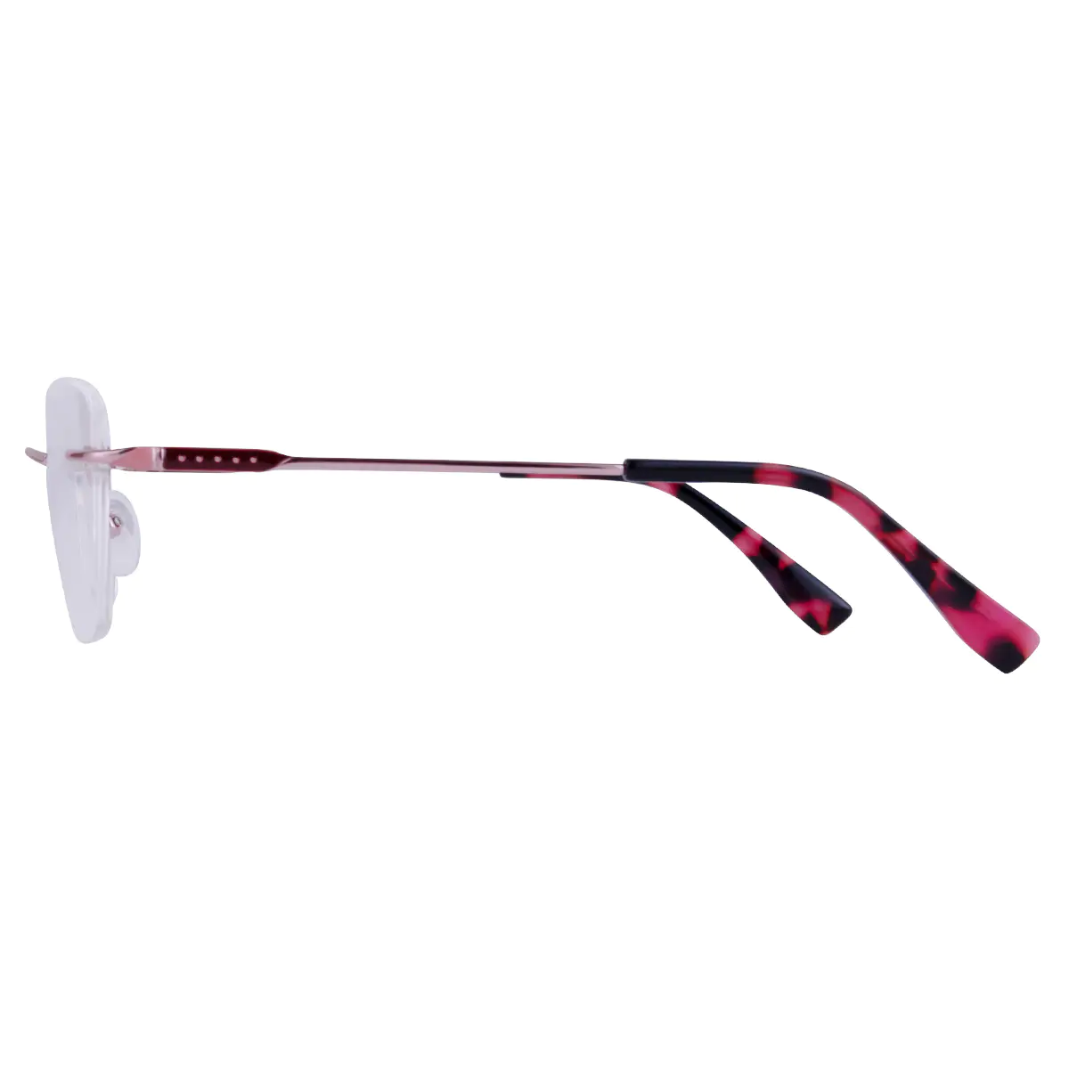 Square Rose Gold Eyeglasses