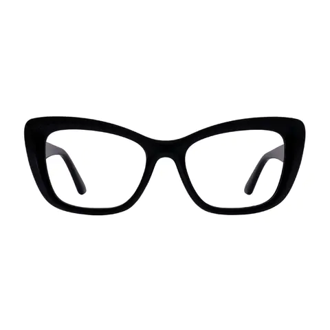 Rectangle Black Eyeglasses