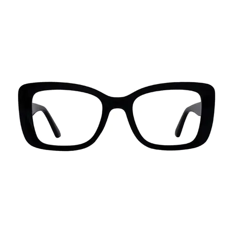 Rectangle Black Eyeglasses