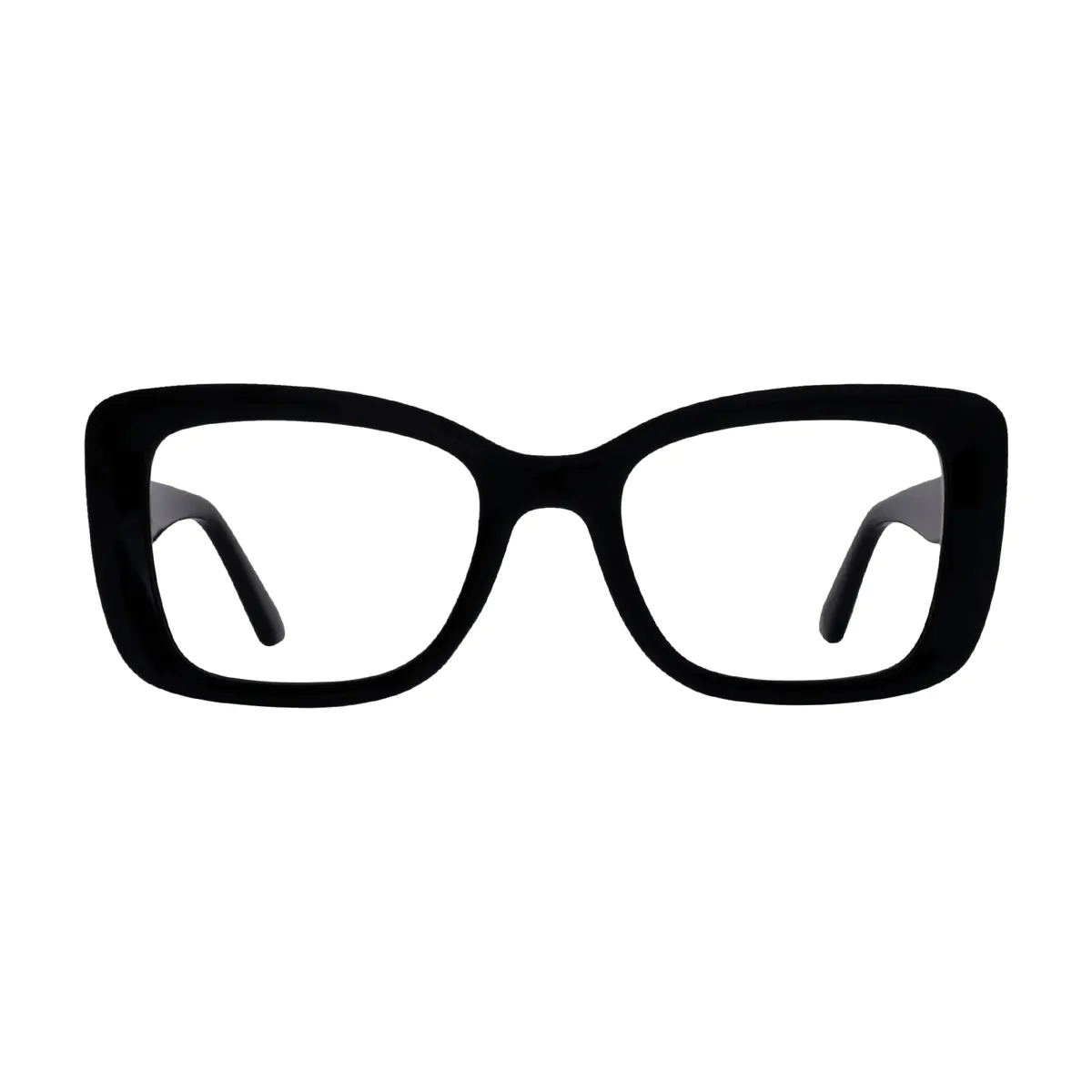 Rectangle Black Eyeglasses