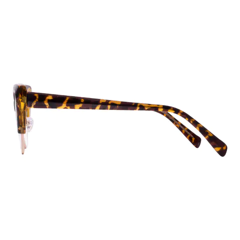 Cat-eye Tortoiseshell/Gold Eyeglasses