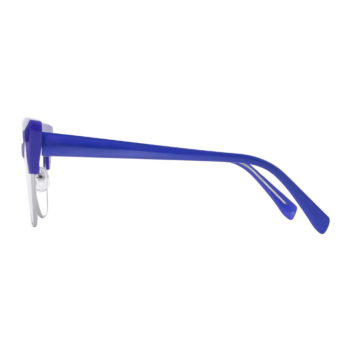 Cat-eye Blue Eyeglasses