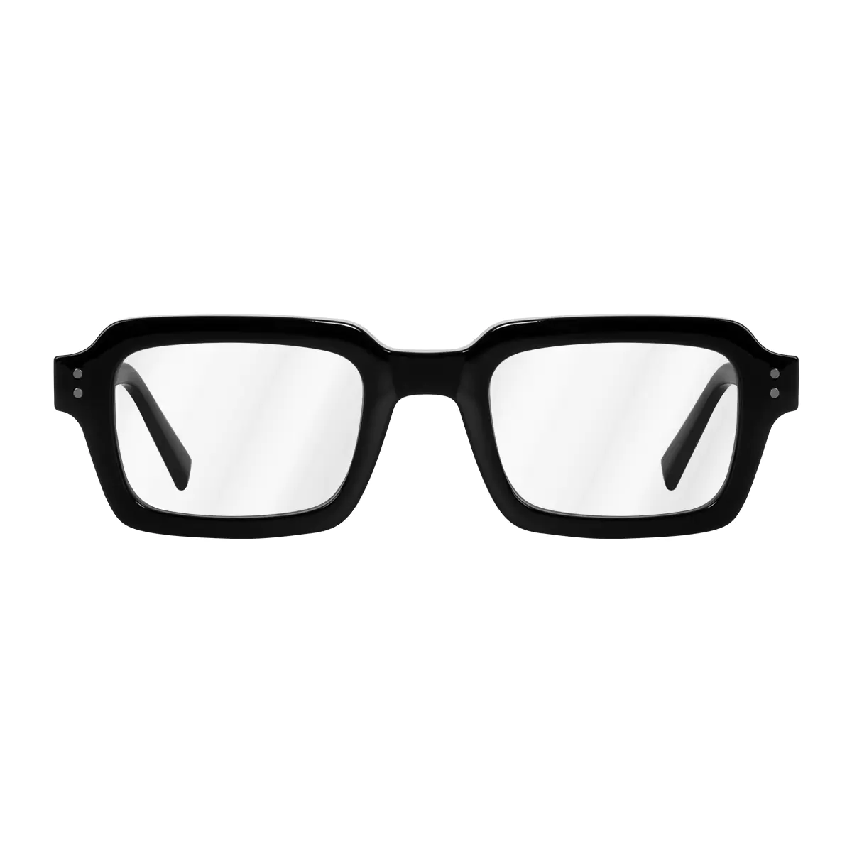 Rectangle Black Eyeglasses