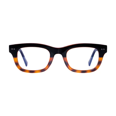 Rectangle Black/Tortoiseshell Eyeglasses