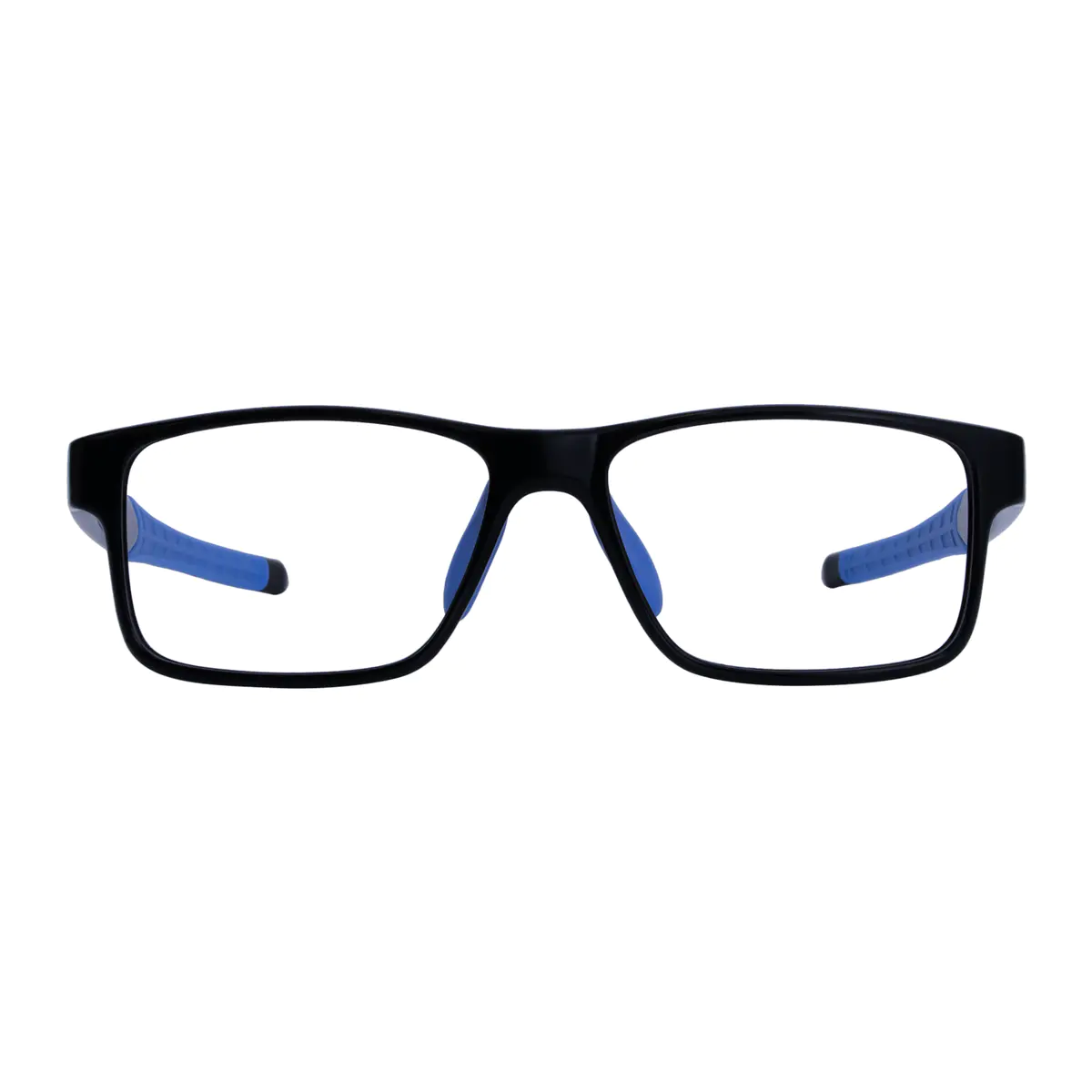 Rectangle Black/Blue Eyeglasses