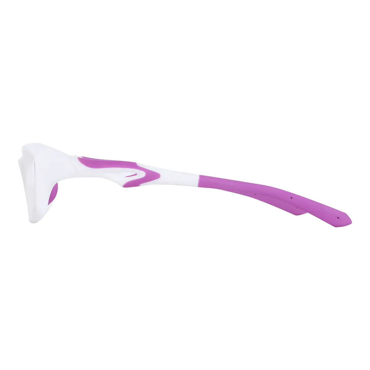 Rectangle White Eyeglasses