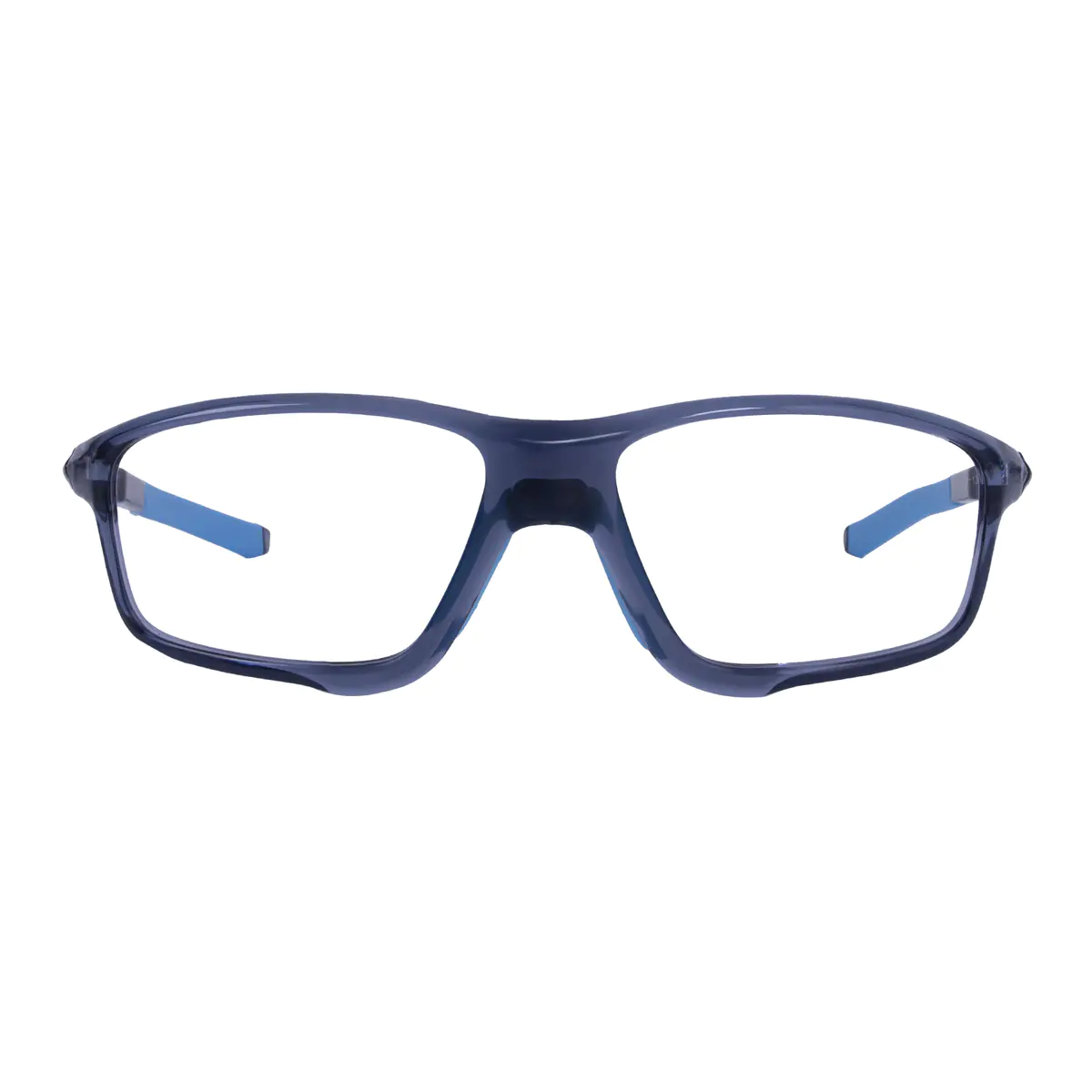 Rectangle Blue Eyeglasses