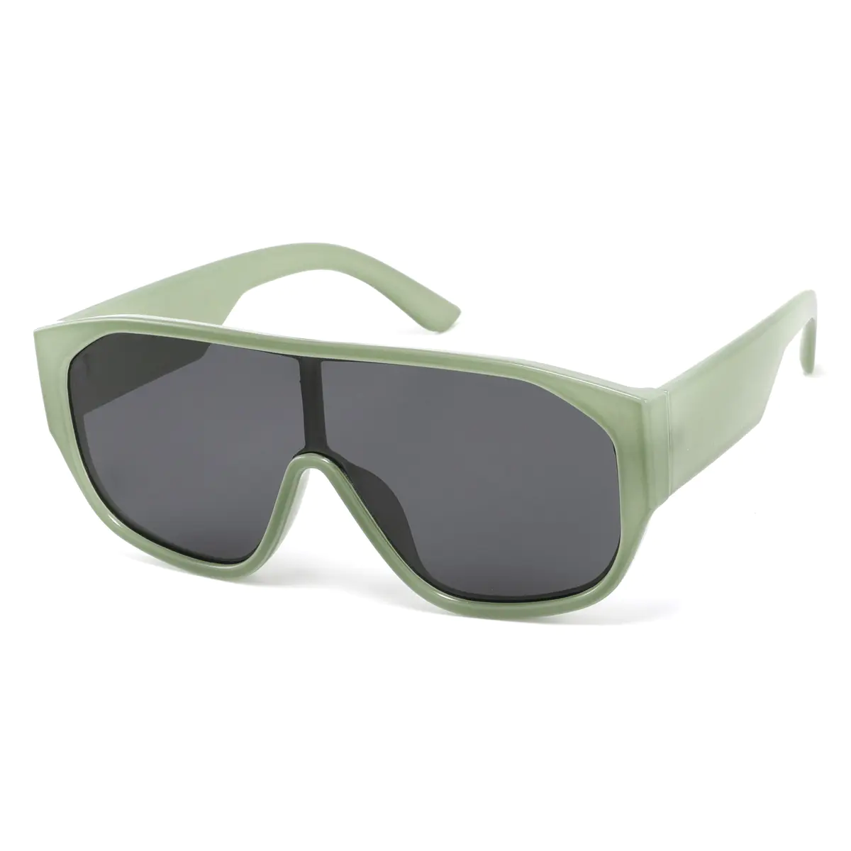 Aviator Green Sunglasses