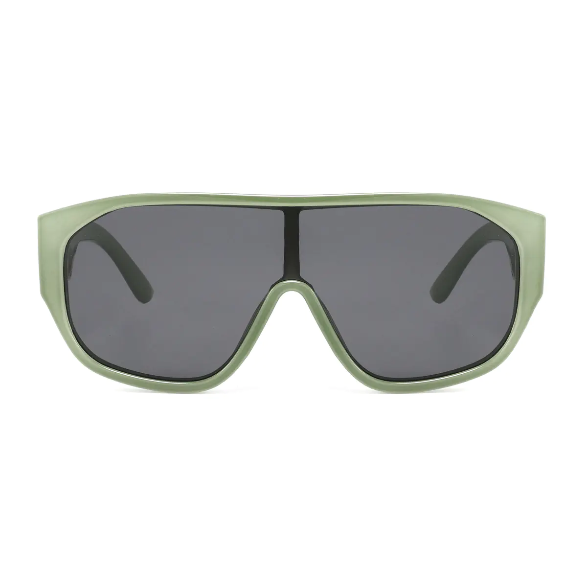 Aviator Green Sunglasses