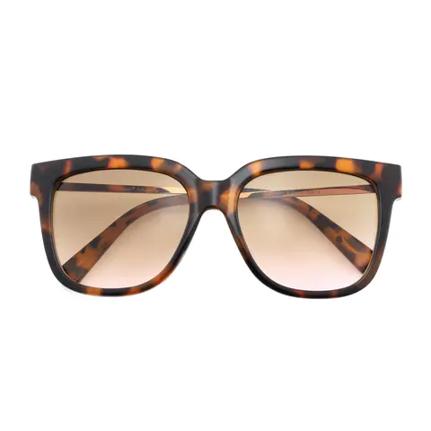 Square Tortoiseshell Sunglasses