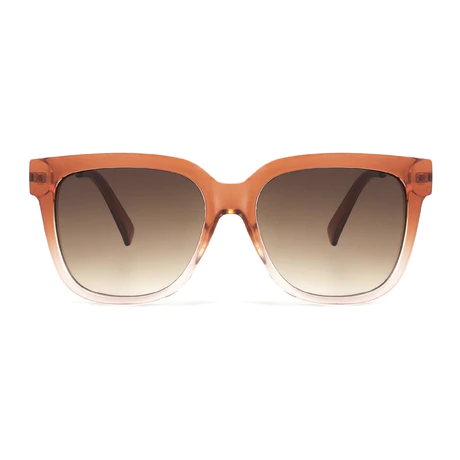 Square Orange Sunglasses