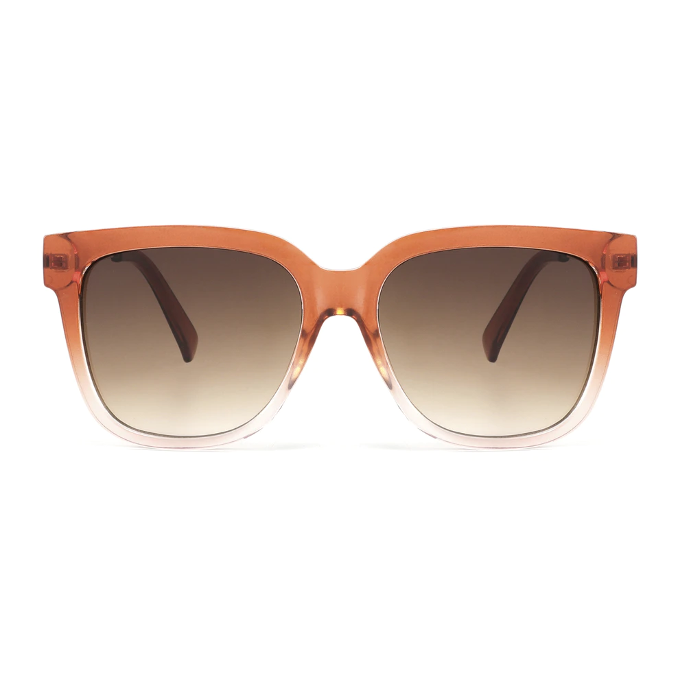 Square Orange Sunglasses