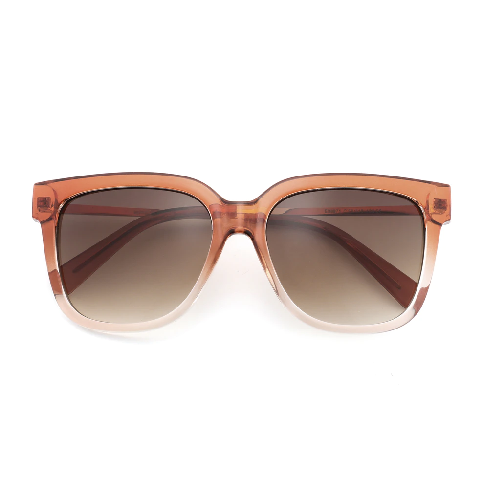 Square Orange Sunglasses
