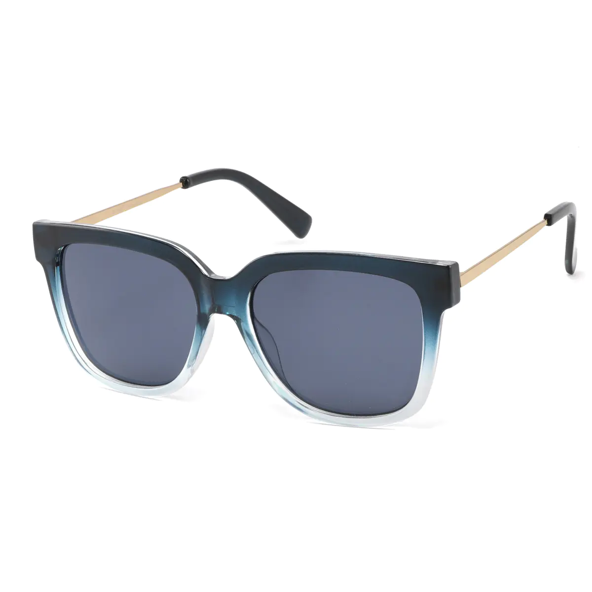 Square Blue Sunglasses