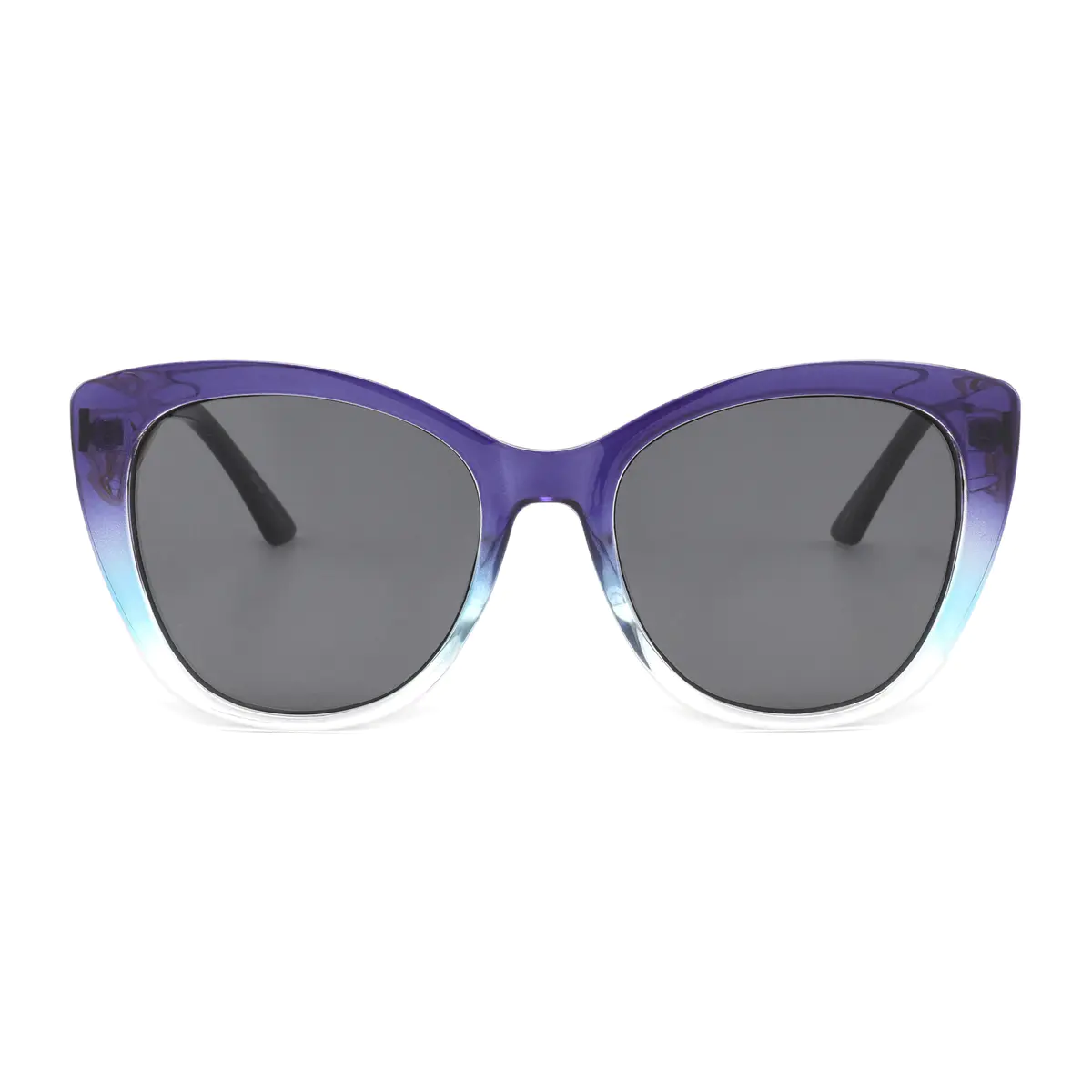 Cat-eye Blue Sunglasses