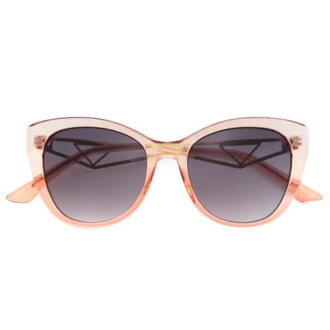Cat-eye Light Brown Sunglasses