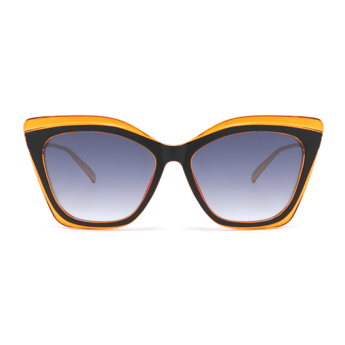 Cat-eye Yellow Sunglasses