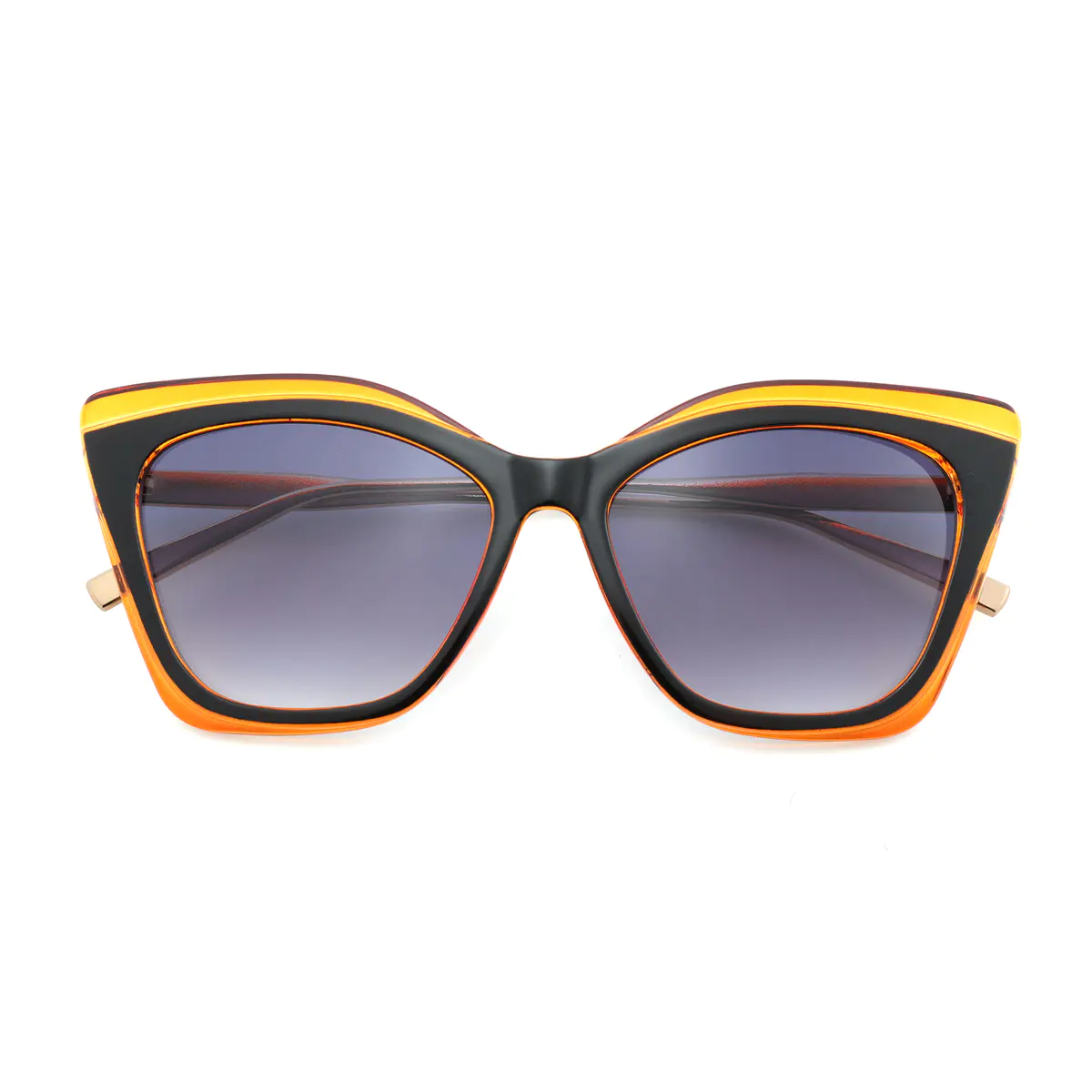 Cat-eye Yellow Sunglasses