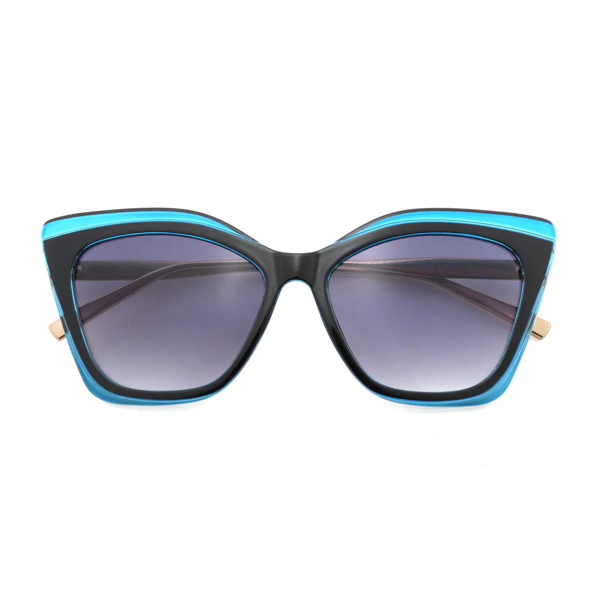Cat-eye Blue Sunglasses