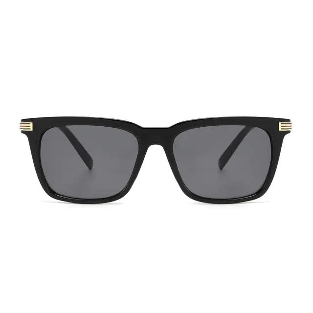 Square Black Sunglasses