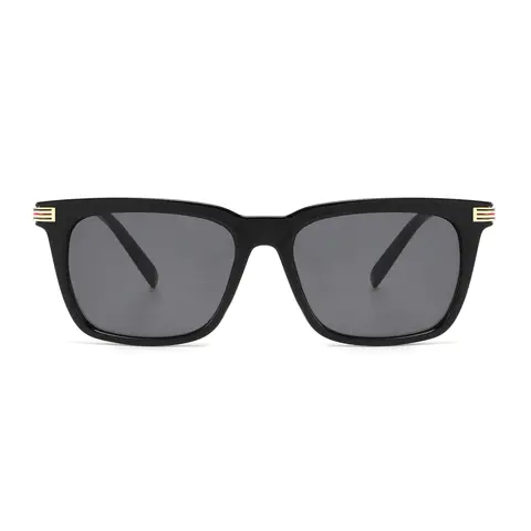 Square Black Sunglasses
