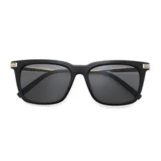 Square Black Sunglasses